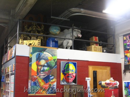 Faith Academy art room